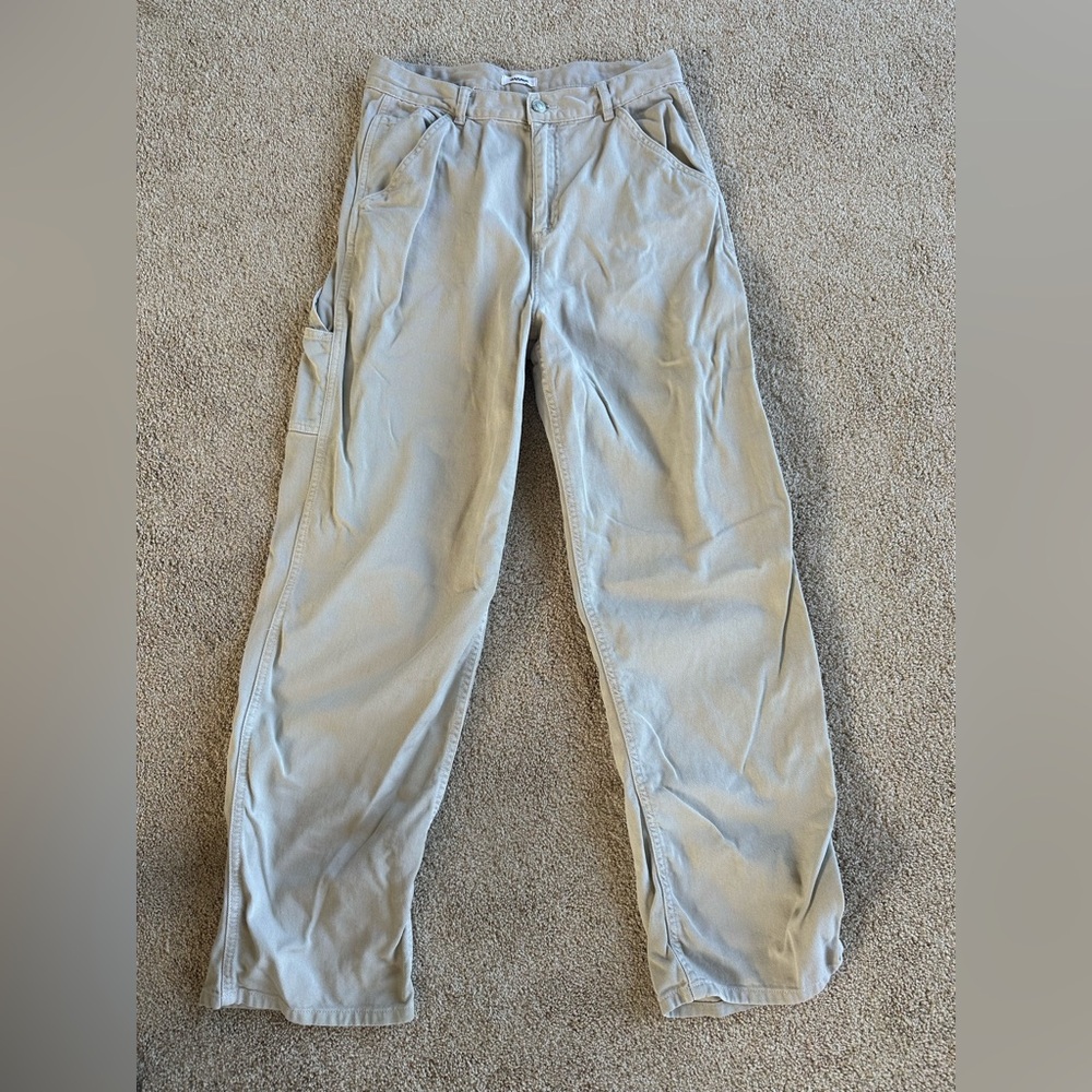 Garage Women's Cream Cargo Pants